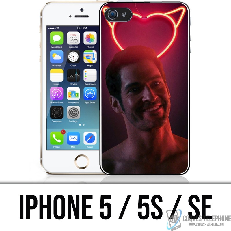 Coque iPhone 5 / 5S / SE - Lucifer Love Devil