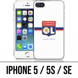 Funda iPhone 5 / 5S / SE - OL Olympique Lyonnais logo headband