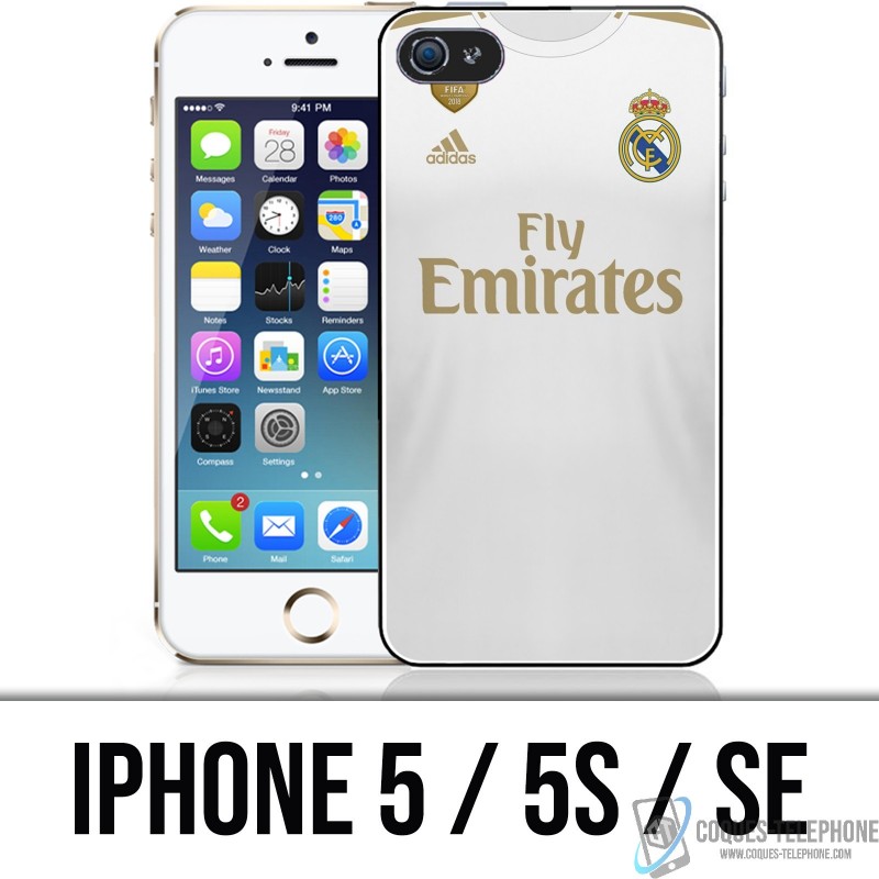 Coque iPhone 5 / 5S / SE - Real madrid maillot 2020