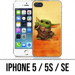 iPhone 5 / 5S / SE Case - Star Wars baby Yoda Fanart