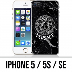Funda iPhone 5 / 5S / SE - Versace mármol negro