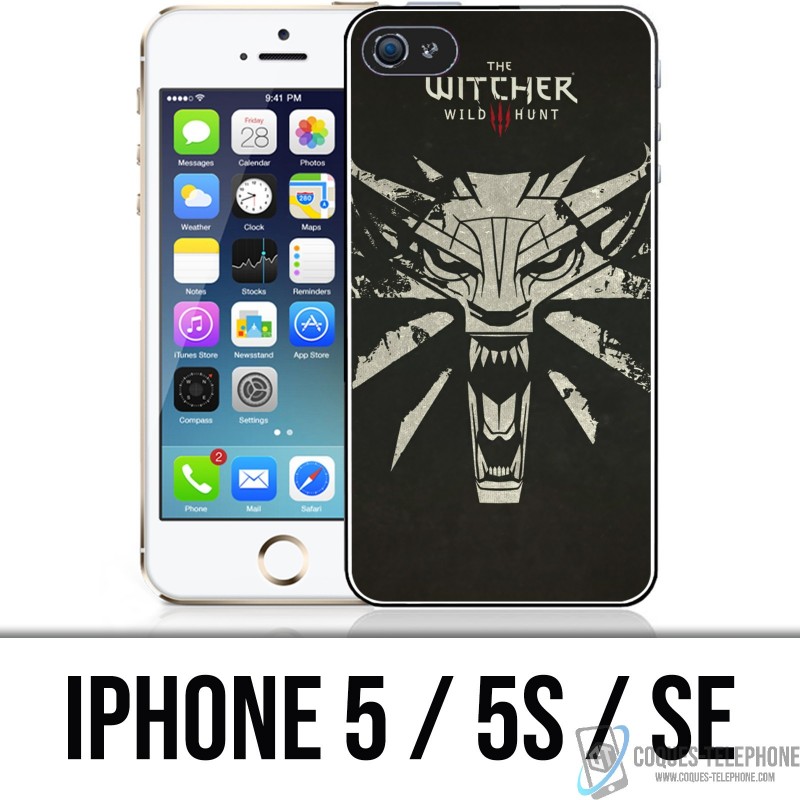 iPhone 5 / 5S / SE Custodia - Logo Witcher
