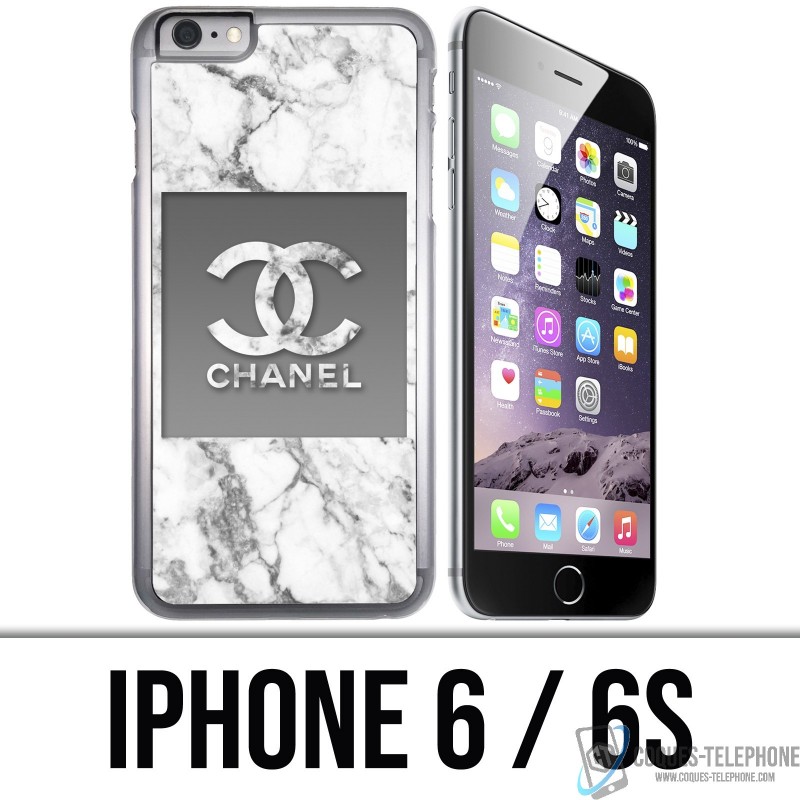 iPhone 6 / 6S Case - Chanel Marmor weiß