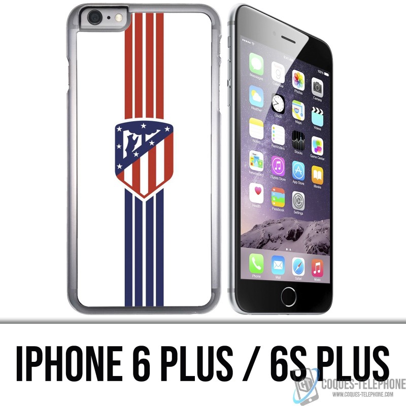 Coque iPhone 6 PLUS / 6S PLUS - Athletico Madrid Football