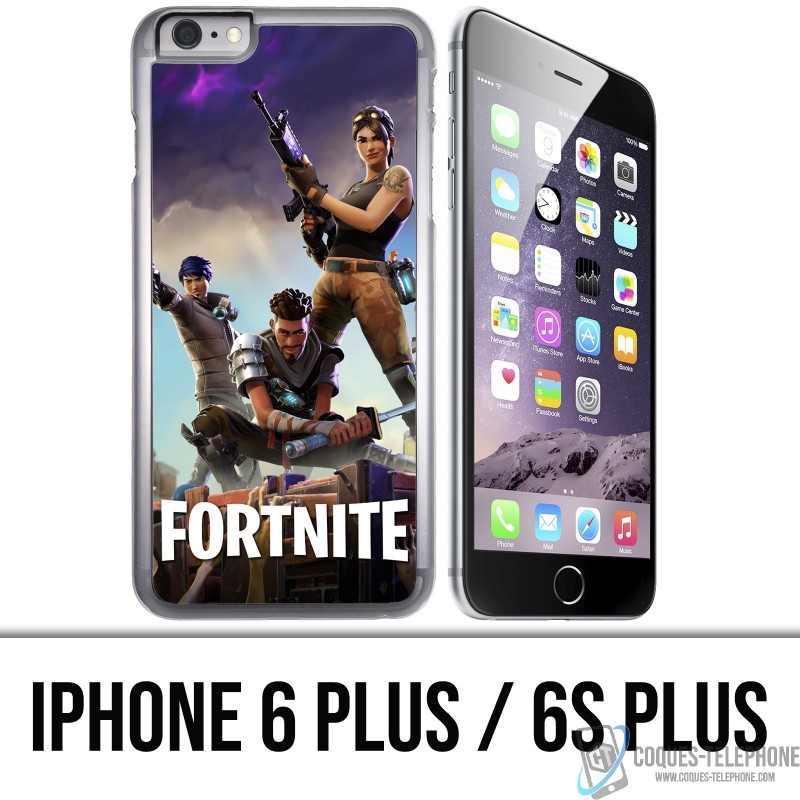 Coque iPhone 6 PLUS / 6S PLUS - Fortnite poster