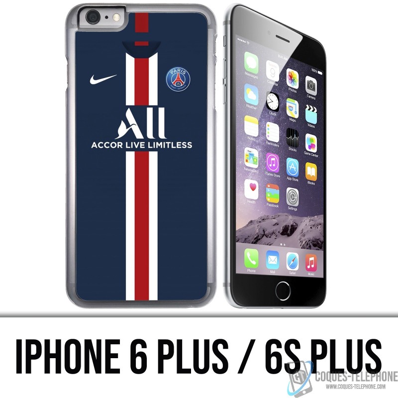 Custodia per iPhone 6 PLUS / 6S PLUS - Maglia PSG Football 2020