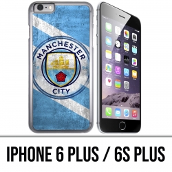 Coque iPhone 6 PLUS / 6S PLUS - Manchester Football Grunge