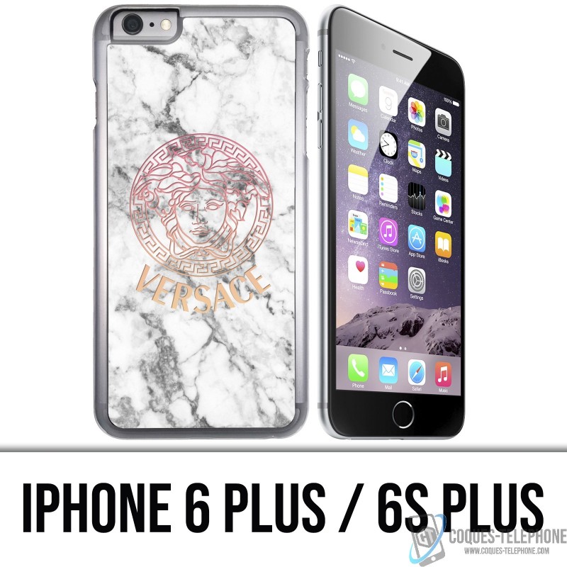 Funda para iPhone 6 PLUS / 6S PLUS - Versace marble white