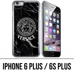 iPhone Tasche 6 PLUS / 6S PLUS - Versace schwarzer Marmor