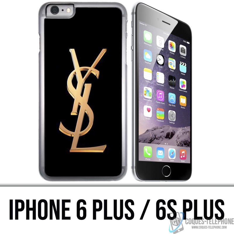Coque iPhone 6 PLUS / 6S PLUS - YSL Yves Saint Laurent Gold Logo
