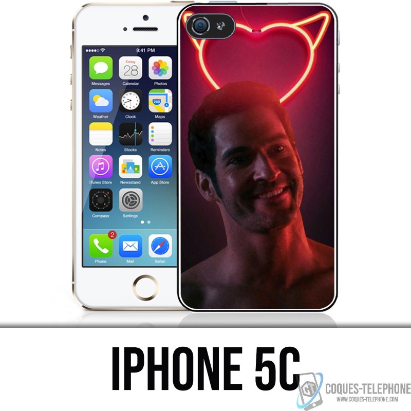 Coque iPhone 5C - Lucifer Love Devil