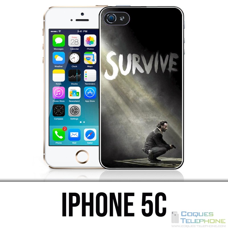 Custodia per iPhone 5C - Walking Dead Terminus