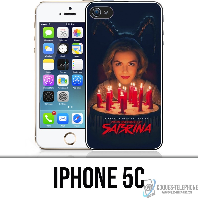 Coque iPhone 5C - Sabrina Sorcière