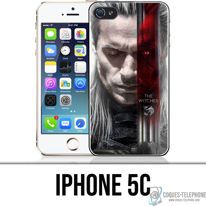 Custodia per iPhone 5C - Lama da spada Witcher