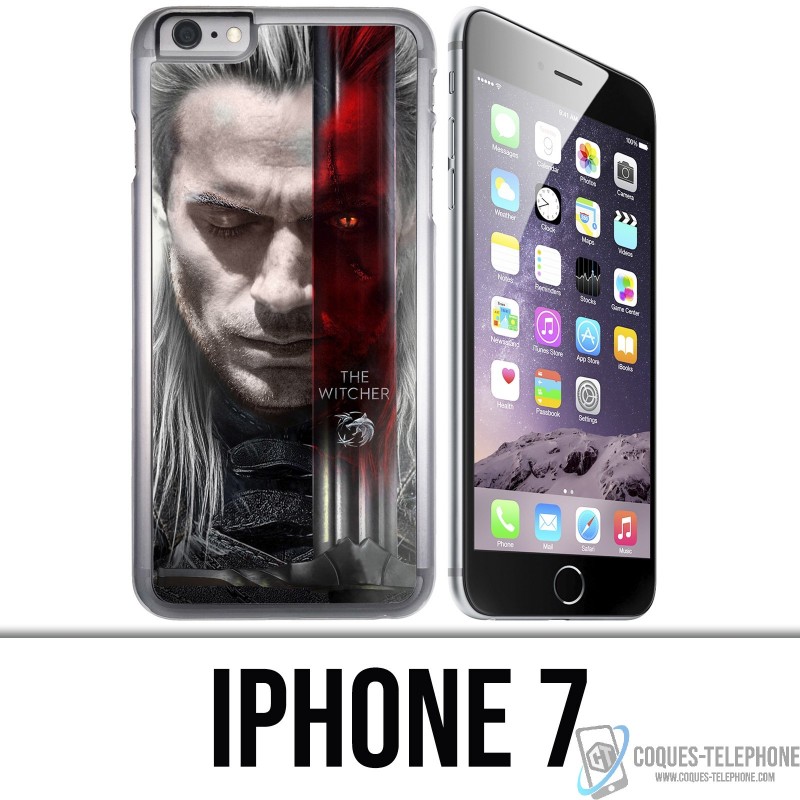 Coque iPhone 7 - Witcher lame épée