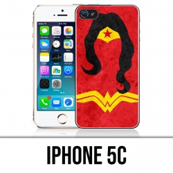 Coque iPhone 5C - Wonder Woman Art