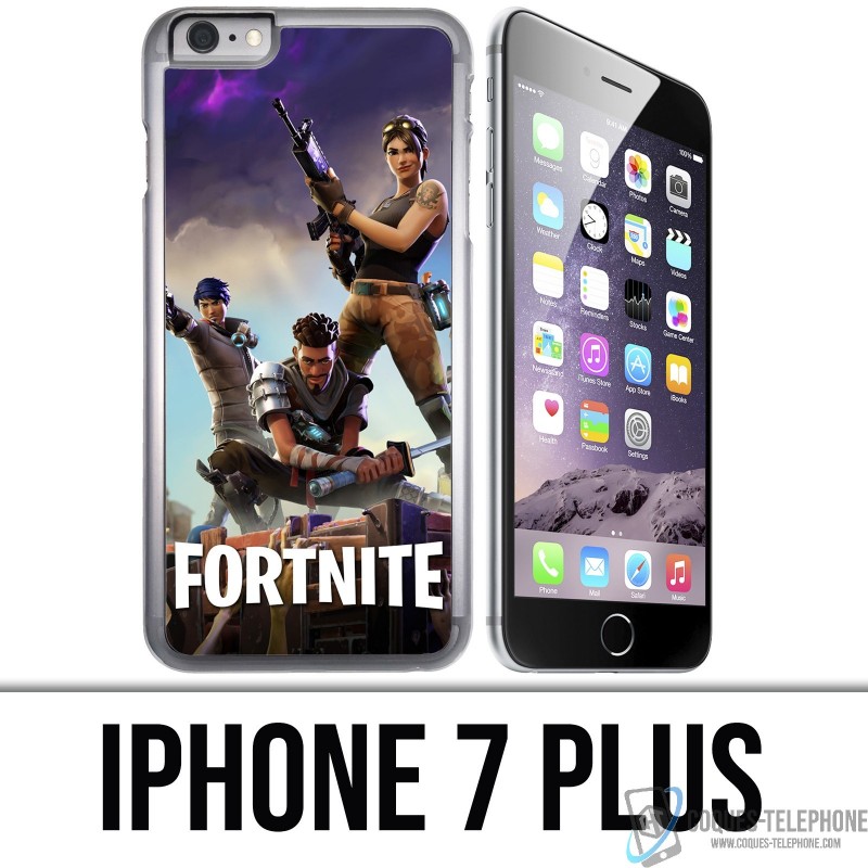 Coque iPhone 7 PLUS - Fortnite poster