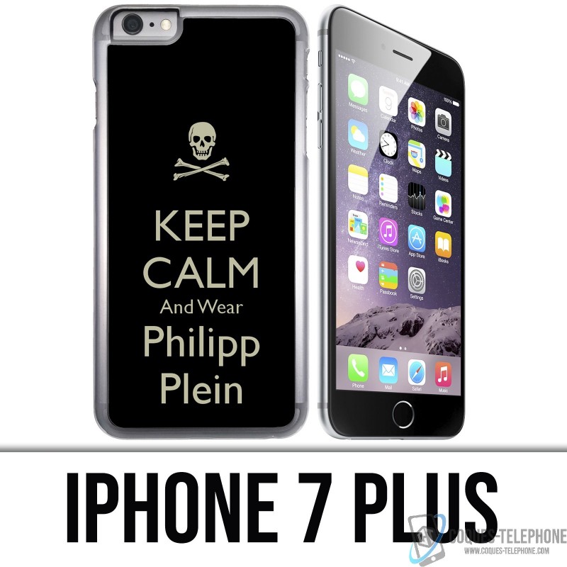 Case iPhone 7 PLUS - Ruhe bewahren Philipp Plein