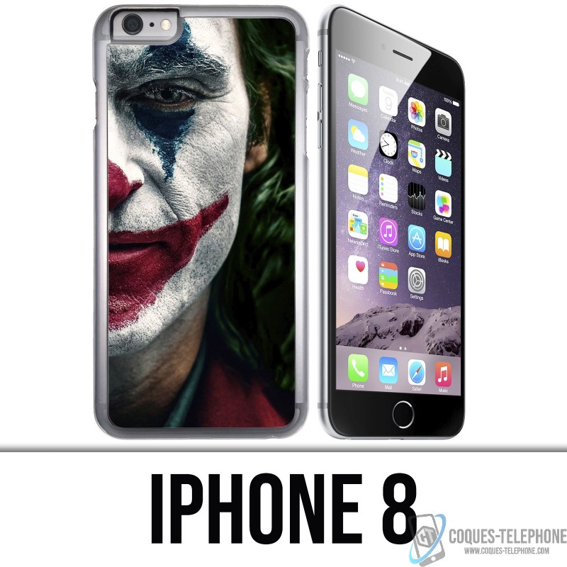 Coque iPhone 8 - Joker face film