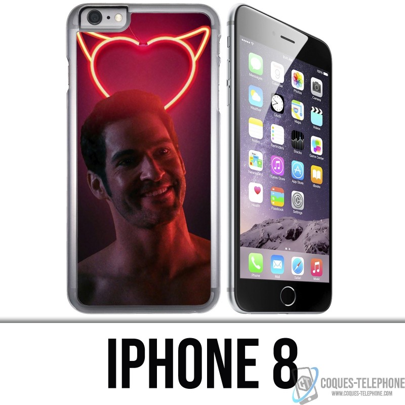 Coque iPhone 8 - Lucifer Love Devil