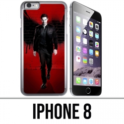 Coque iPhone 8 - Lucifer ailes mur