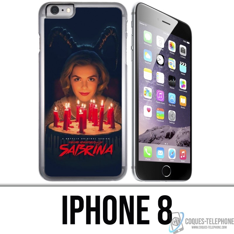 Coque iPhone 8 - Sabrina Sorcière