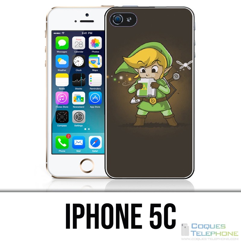 Coque iPhone 5C - Zelda Link Cartouche