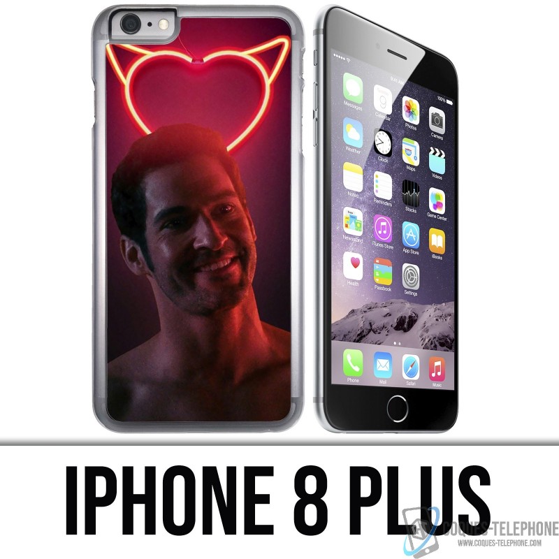 iPhone 8 PLUS Custodia - Lucifero Love Devil
