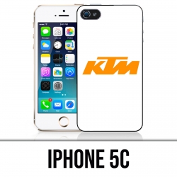 Coque iPhone 5C - Ktm Logo Fond Blanc