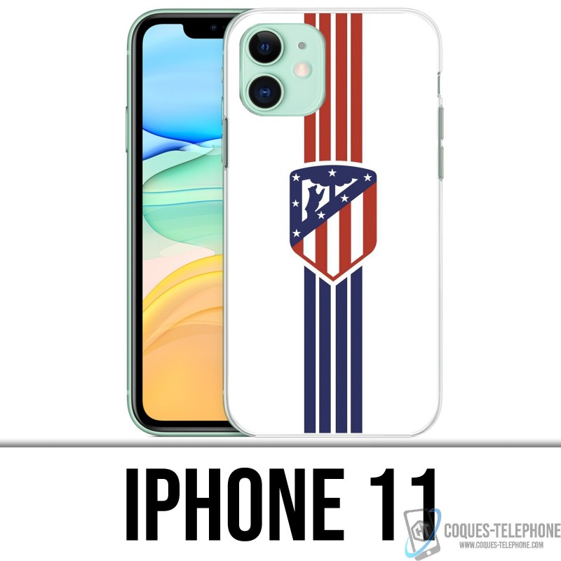 Coque iPhone 11 - Athletico Madrid Football