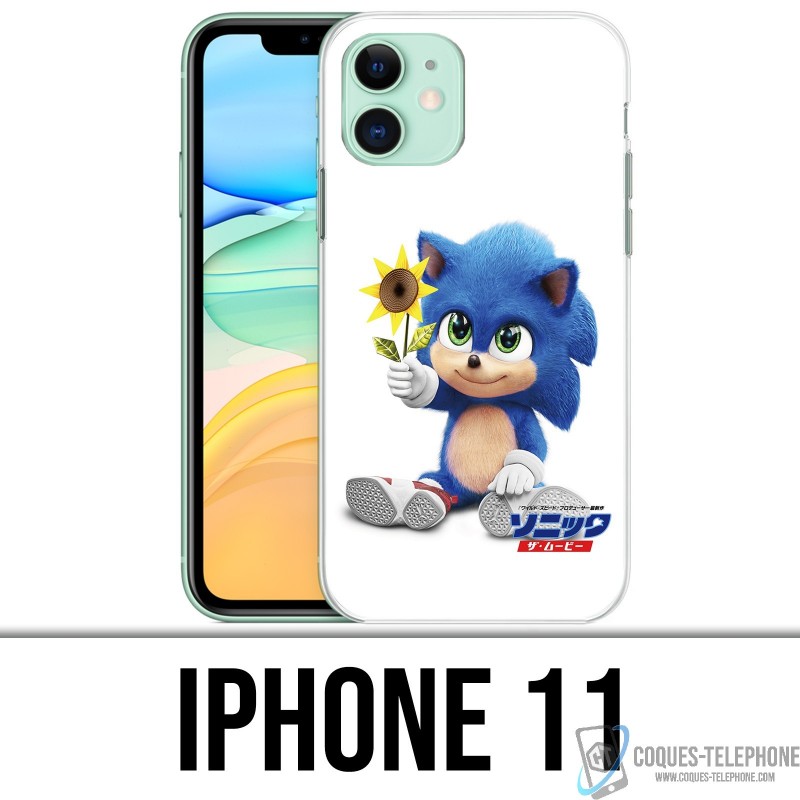 Coque iPhone 11 - Baby Sonic film