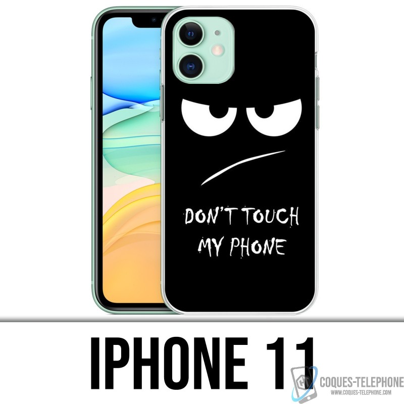 Funda iPhone 11 - No toques mi teléfono enojado