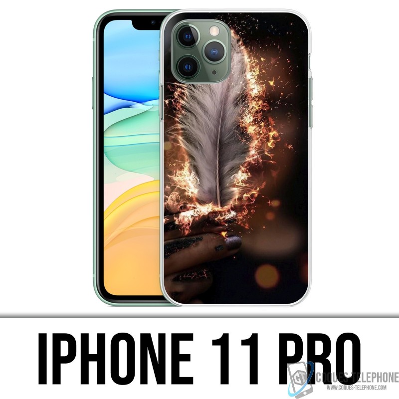 iPhone 11 PRO Custodia - Penna Fire