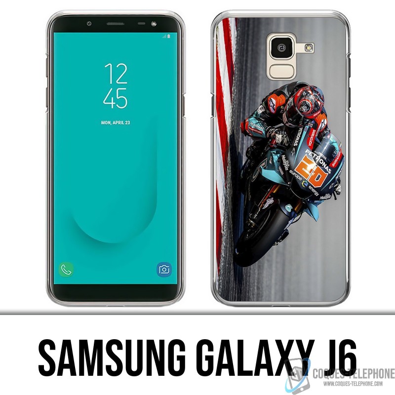 Coque Samsung Galaxy J6 - Quartararo MotoGP Pilote