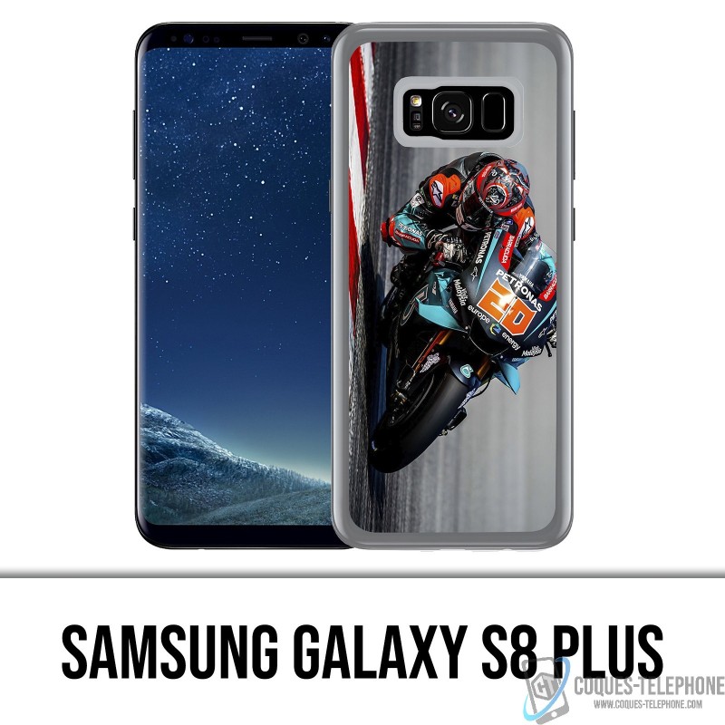 Coque Samsung Galaxy S8 PLUS - Quartararo MotoGP Pilote