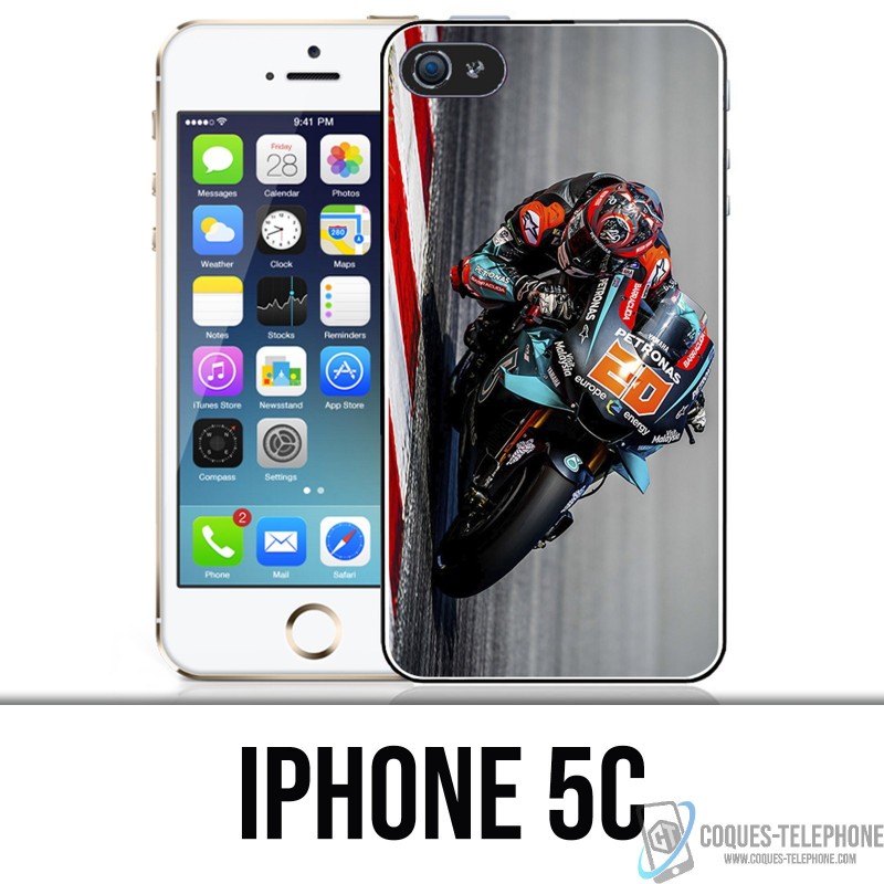 Coque iPhone 5C - Quartararo MotoGP Pilote