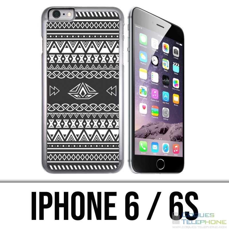 Coque iPhone 6 / 6S - Azteque Gris