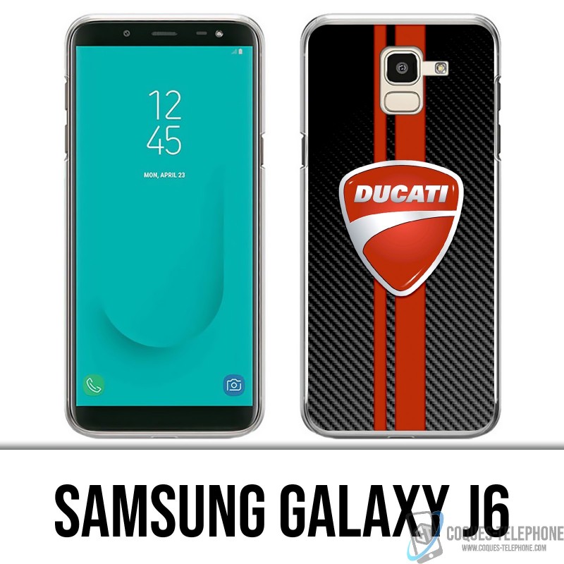 Custodia Samsung Galaxy J6 - Ducati Carbon