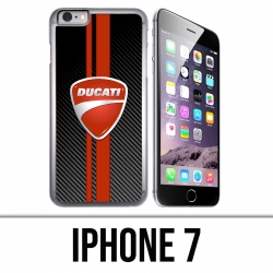 Coque iPhone 7 - Ducati Carbon