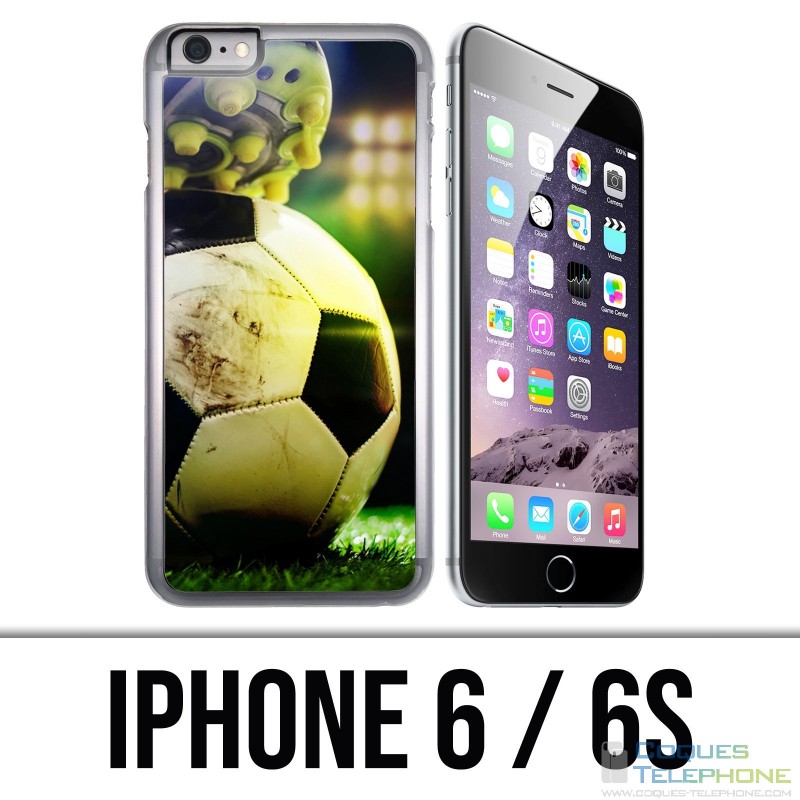 Coque iPhone 6 / 6S - Ballon Football Pied