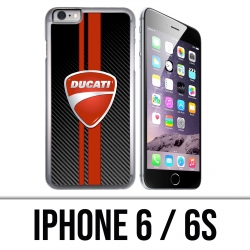 IPhone 6 / 6S Tasche - Ducati Carbon