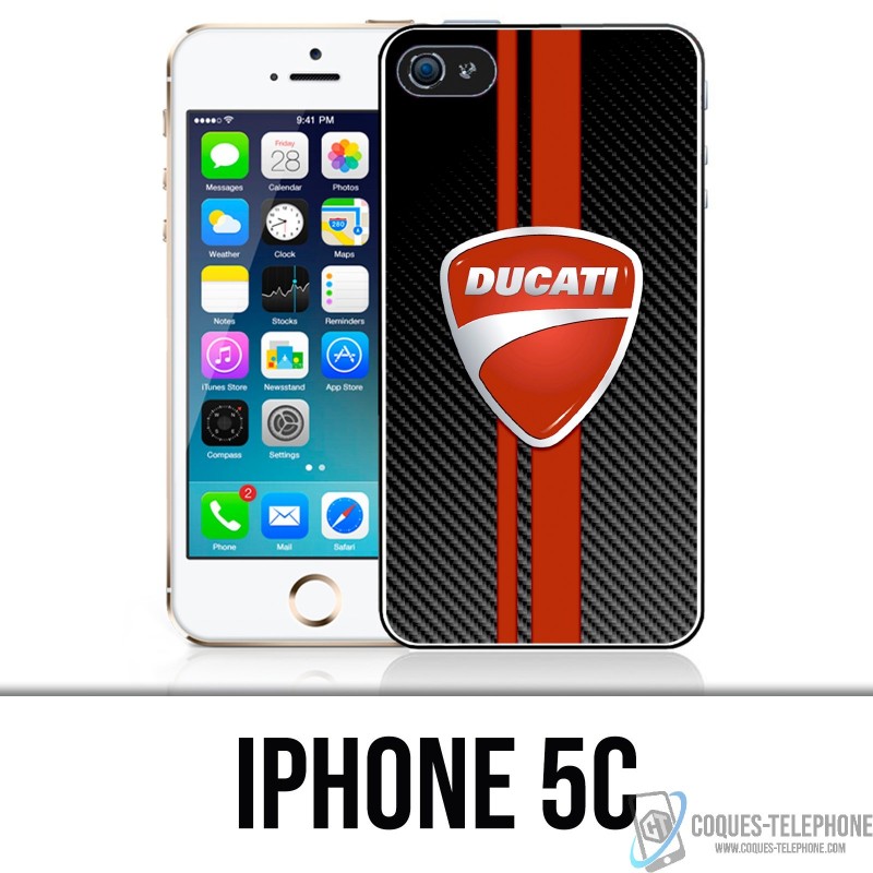 Coque iPhone 5C - Ducati Carbon