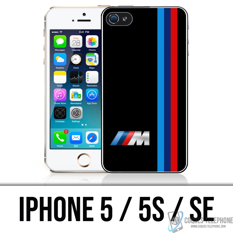 Custodia per iPhone 5 / 5S / SE - Bmw M Performance nera