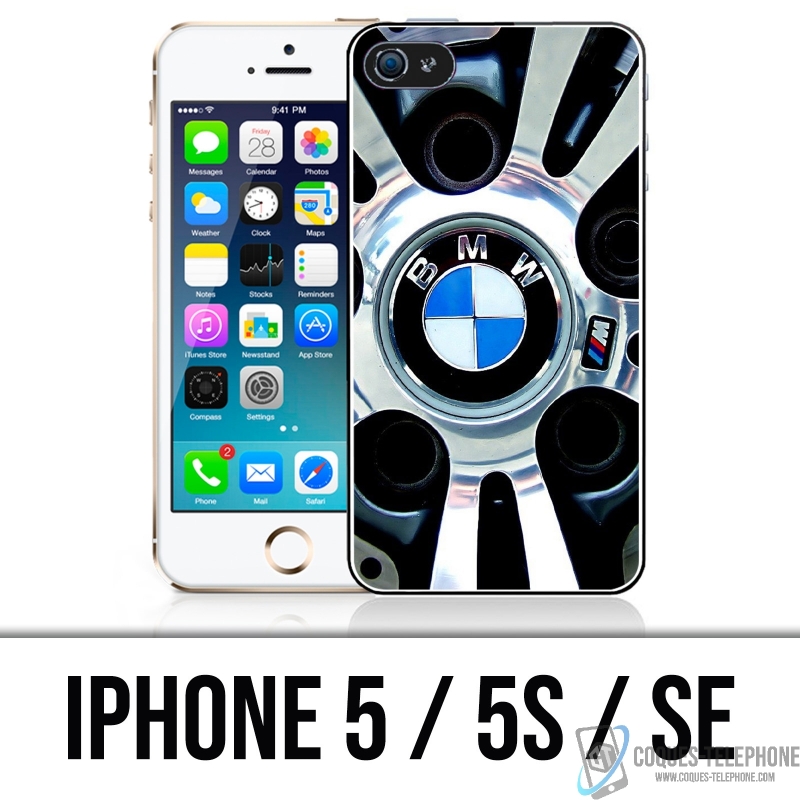 Funda para iPhone 5 / 5S / SE - Llanta cromada bmw