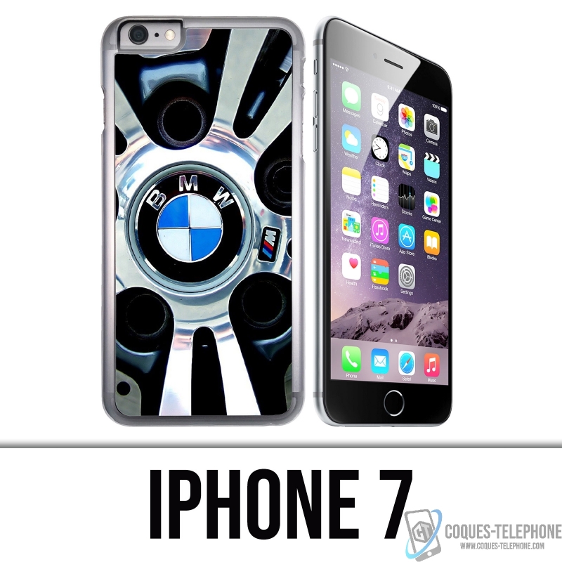 Coque iPhone 7 - Jante Bmw Chrome