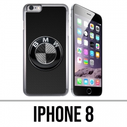 Custodia per iPhone 8 - Logo Bmw Carbon