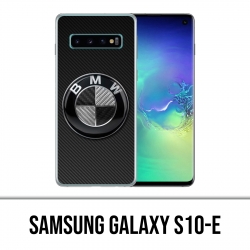 Custodia Samsung Galaxy S10e - Logo Bmw Carbon