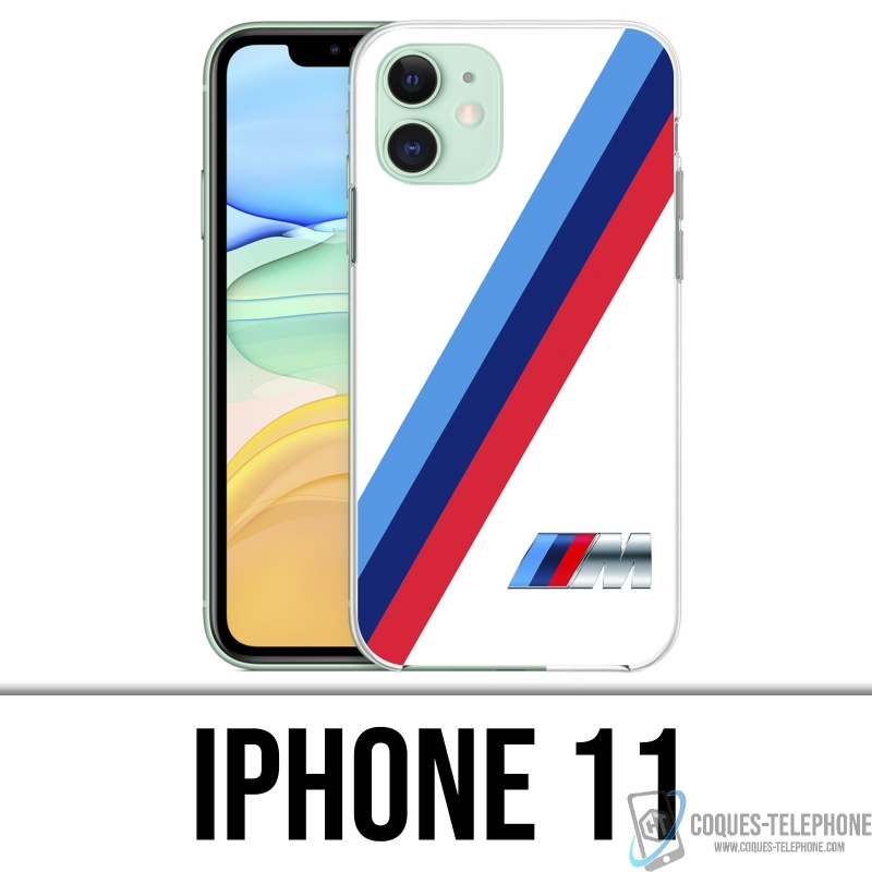 Coque iPhone 11 - Bmw M Performance Blanc