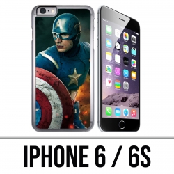 Funda para iPhone 6 / 6S - Captain America Comics Avengers