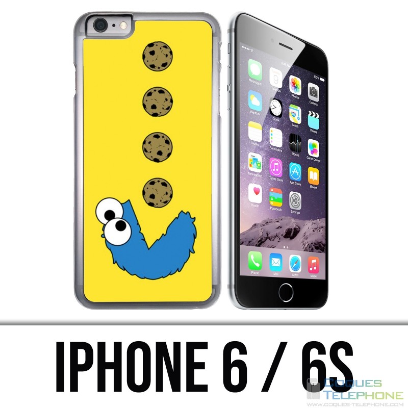 IPhone 6 / 6S Fall - Plätzchen-Monster Pacman